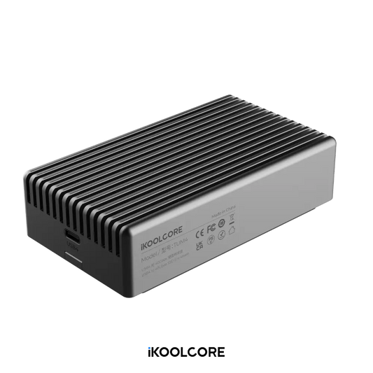 USB4 40Gbps Portable NVMe SSD Enclosure with Aluminum Heat Sink