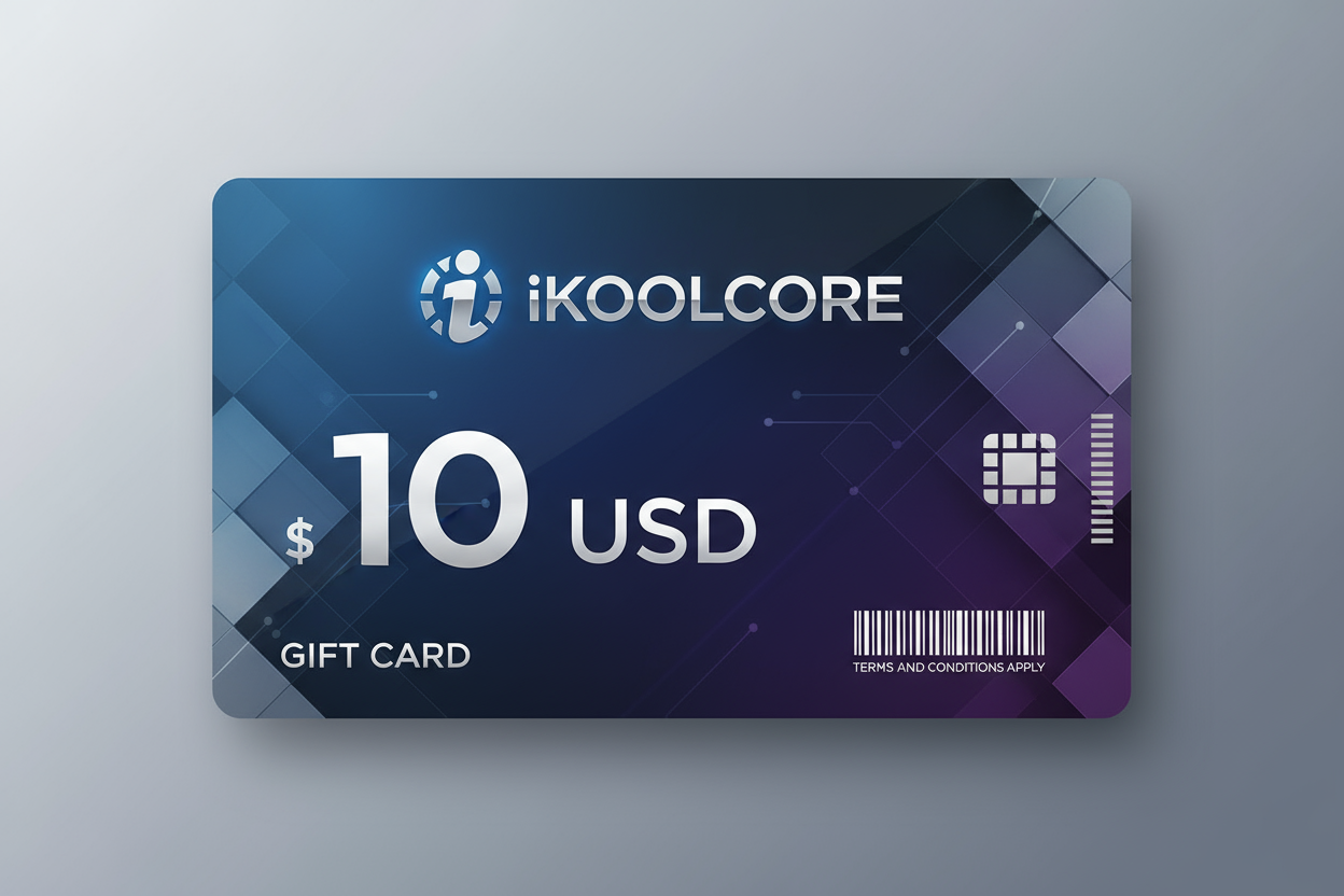 ikoolcore gift card, 10 usd