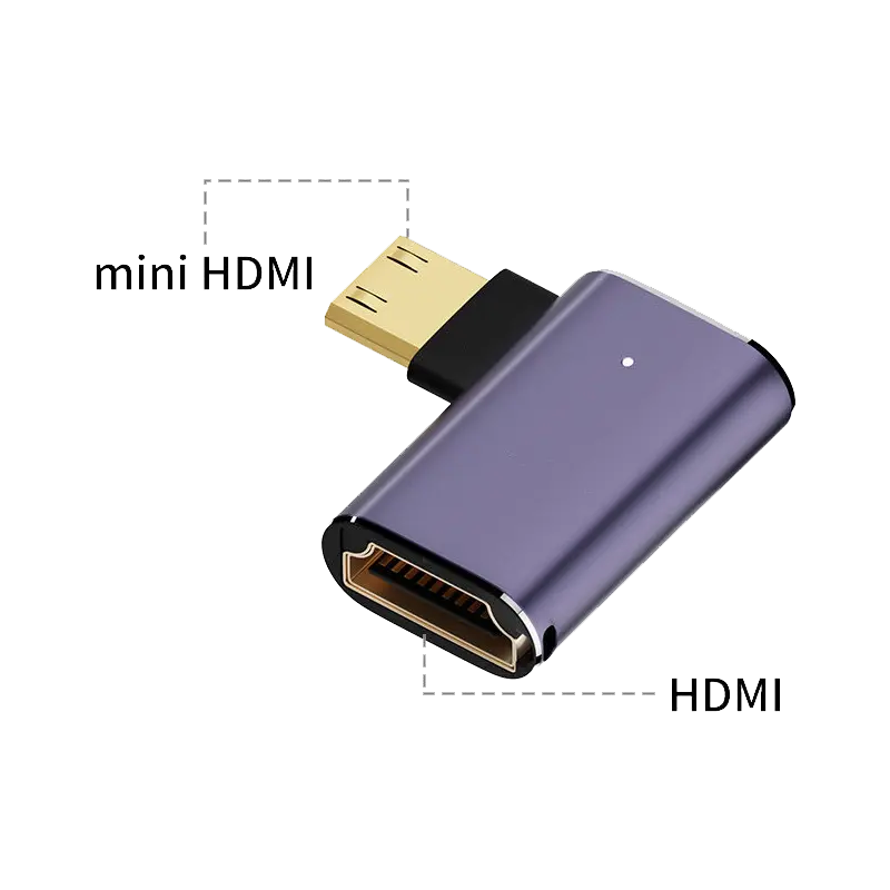 JetKVM Video Converter: DP/VGA/USB-C to Mini HDMI