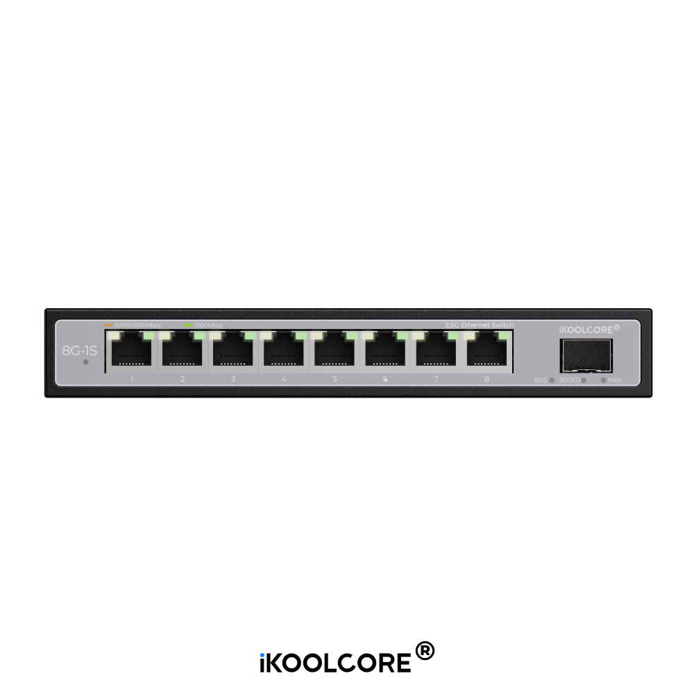 2.5G Bandwidth managed Switch