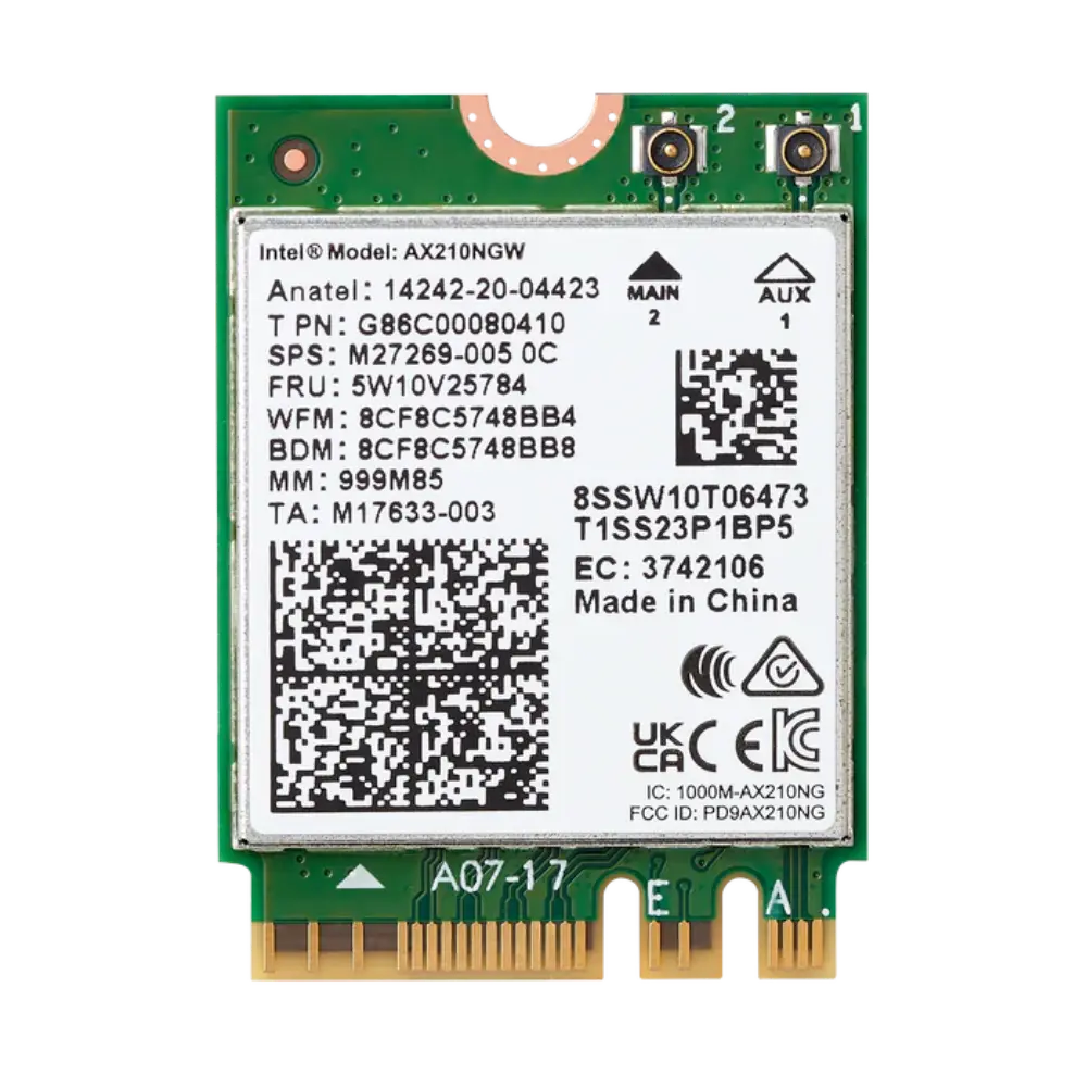 WiFi Module - AX210/MT7922/RZ616