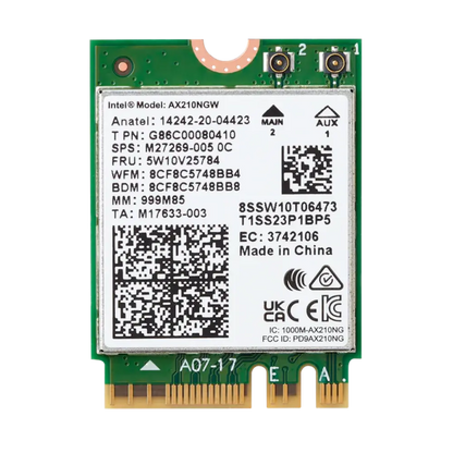 WiFi Module - AX210/MT7922/RZ616