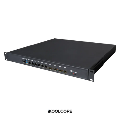 F6410 - 1U Rack-mounted Server Equipped with 6 x 2.5G RJ45 Network Ports and 4 x 10G SFP+ Ports with Intel X710 Chips