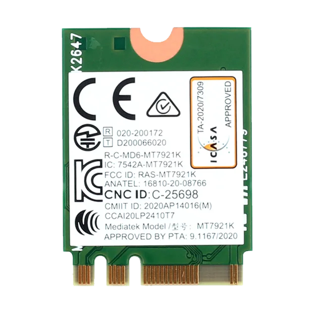 WiFi Module - AX210/MT7922/RZ616