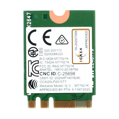 WiFi Module - AX210/MT7922/RZ616