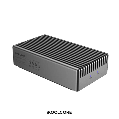 IKOOLCORE USB4 40Gbps Portable NVMe SSD Enclosure with Aluminum Heat Sink